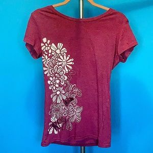 Purple T- Shirt- Roxy